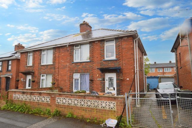 Semi-detached house for sale in Briar Crescent, Wonford, Exeter, Devon