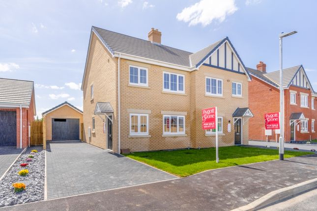Semi-detached house for sale in The Plot 25 Cedar, Manor View, Woodhall Spa, Lincolnshire