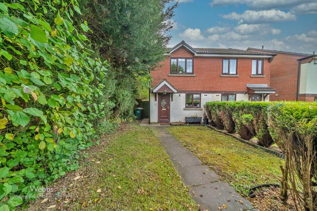 Thumbnail Semi-detached house for sale in Sidon Hill Way, Heath Hayes, Cannock