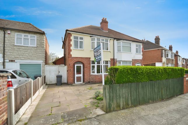 Thumbnail Semi-detached house for sale in Belvoir Drive East, Aylestone, Leicester