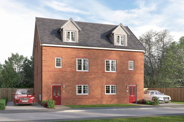 Thumbnail Semi-detached house for sale in "The Ulbridge" at William Nadin Way, Swadlincote