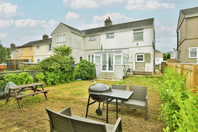 Semi-detached house for sale in Queens Road, Higher St. Budeaux, Plymouth