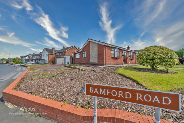 Thumbnail Detached bungalow for sale in Sanstone Road, Bloxwich, Walsall
