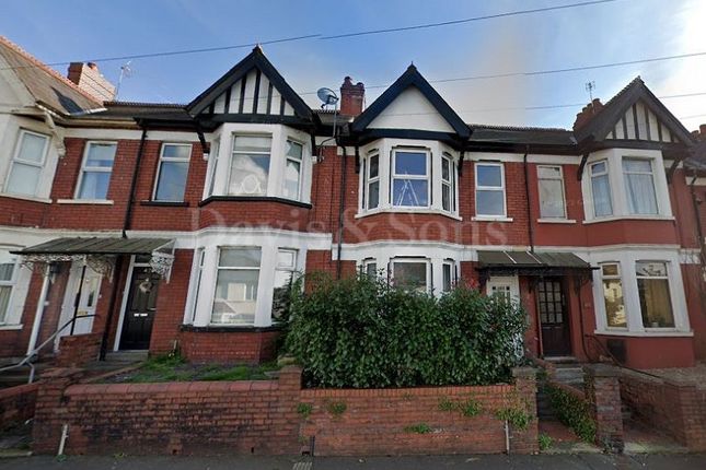 Thumbnail Terraced house to rent in Caerleon Road, Newport