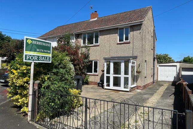 Semi-detached house for sale in Park Close, Cossington, Bridgwater