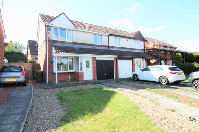 Thumbnail Semi-detached house for sale in Linden Road, Seaton Delava, Whitley Bay
