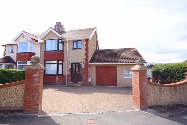 Thumbnail Semi-detached house for sale in Bron Vardre Avenue, Deganwy, Conwy