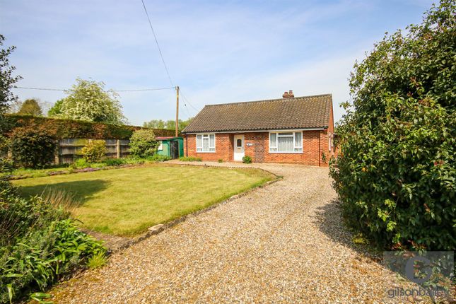 Thumbnail Detached bungalow for sale in Chapel Street, Barford, Norwich