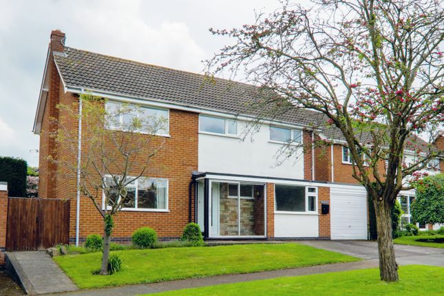 Thumbnail Detached house for sale in The Square, Newton Harcourt, Leicester