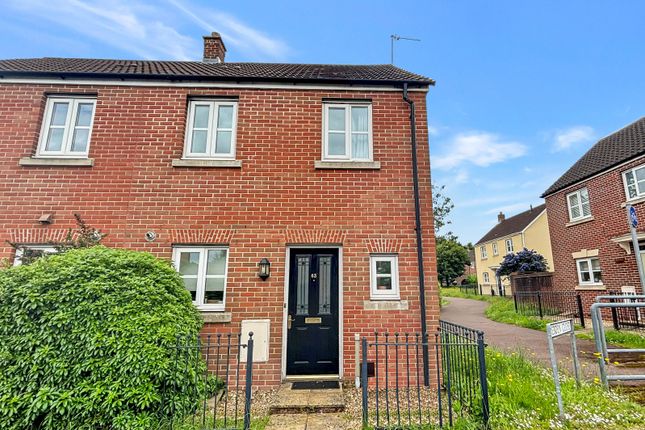 Thumbnail End terrace house to rent in Hornchurch Road, Bowerhill, Melksham, Wiltshire