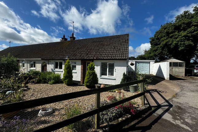 Thumbnail Terraced bungalow for sale in South View, Westleigh, Tiverton