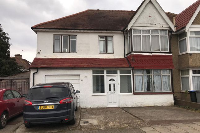 Thumbnail Semi-detached house to rent in Clarendon Gardens, Wembley