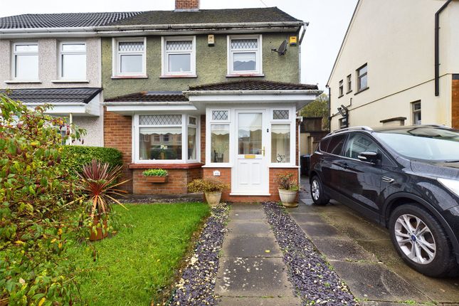 Thumbnail Semi-detached house for sale in Emlyn Avenue, Ebbw Vale, Gwent