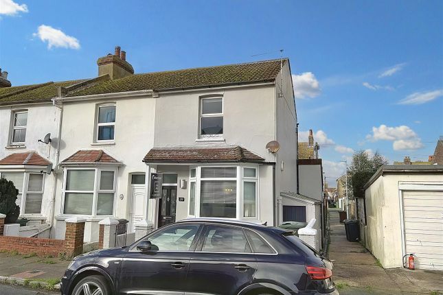 Thumbnail End terrace house for sale in Sidley Road, Eastbourne