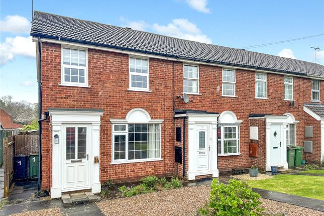 Thumbnail End terrace house for sale in Salcombe Close, Wigston, Leicestershire