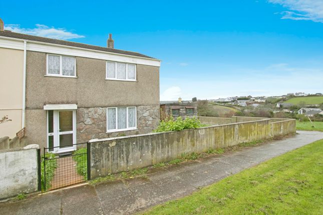 Thumbnail End terrace house for sale in Trenoweth Estate, North Country, Redruth, Cornwall
