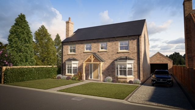 Thumbnail Detached house for sale in Plot 3 Meadow View, Carlton Miniott, Thirsk