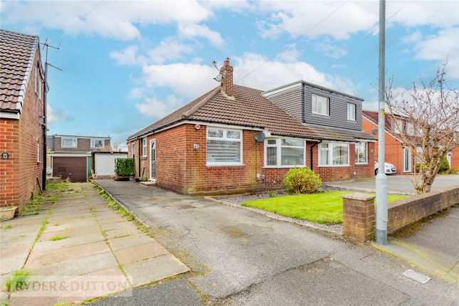 Thumbnail Semi-detached bungalow for sale in Foxhill, High Crompton, Shaw, Oldham