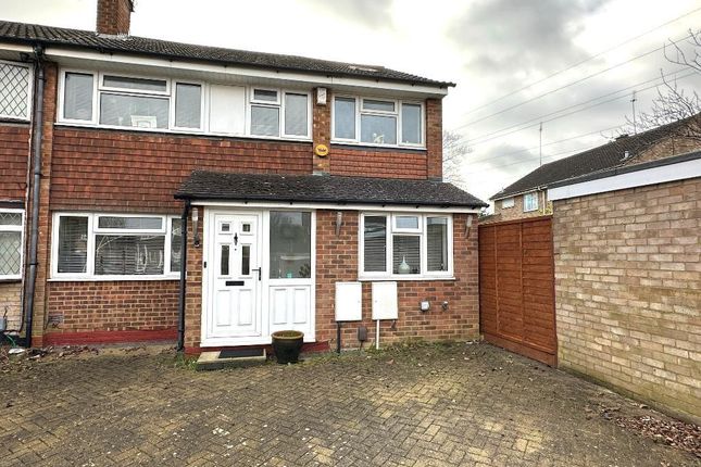 Thumbnail Semi-detached house for sale in Holgate Drive, L&amp;D Borders, Luton, Bedfordshire