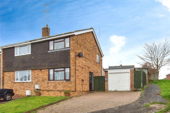 Thumbnail Semi-detached house for sale in Woolmers Close, Stowmarket, Suffolk