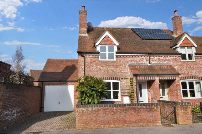 Semi-detached house for sale in Manor Road, Great Bedwyn, Marlborough, Wiltshire