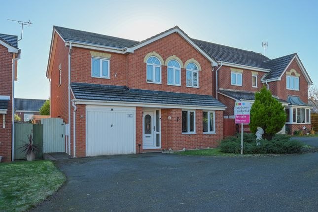 Thumbnail Detached house for sale in Mellor Drive, Uttoxeter