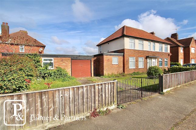 Semi-detached house for sale in Boyton Road, Ipswich, Suffolk