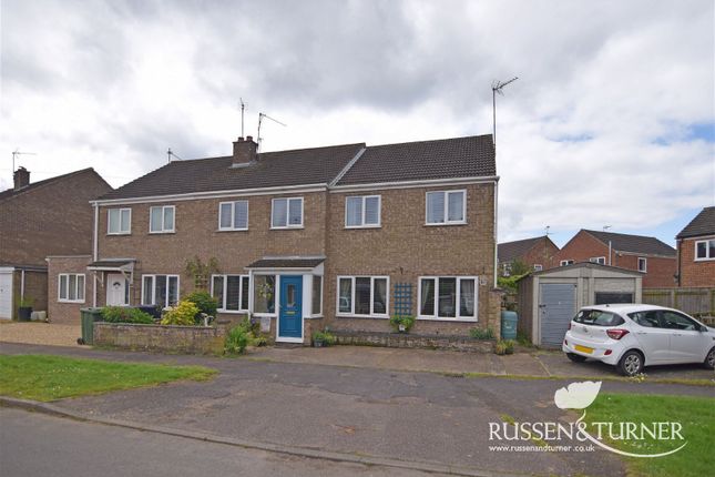 Thumbnail Semi-detached house for sale in Orchard Way, Terrington St. John, Wisbech