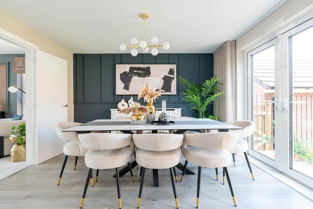 Double Doors Lead From The Dining Area To The Garden