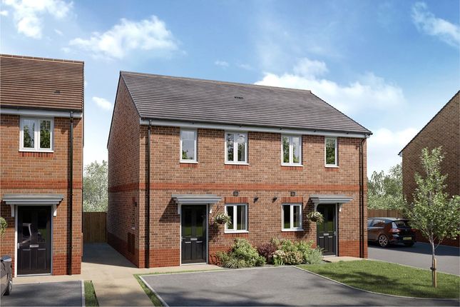 Thumbnail End terrace house for sale in "The Canford - Plot 13" at Cherrywood Gardens, Holbrook Lane, Coventry