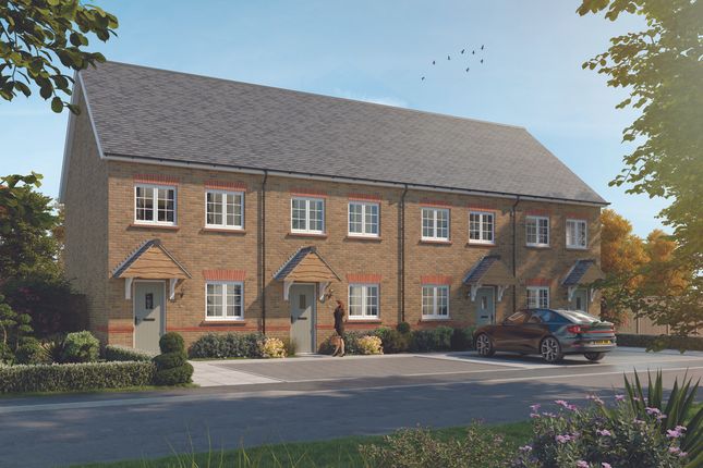 Redrow External Image Of The Brick Terrace 3 Bedroom Stamford Home
