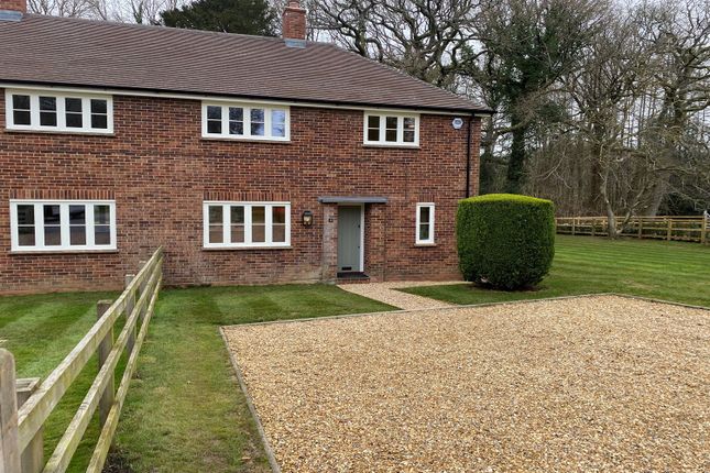 Thumbnail Semi-detached house to rent in Woodlands, Bramdean, Alresford, Hampshire