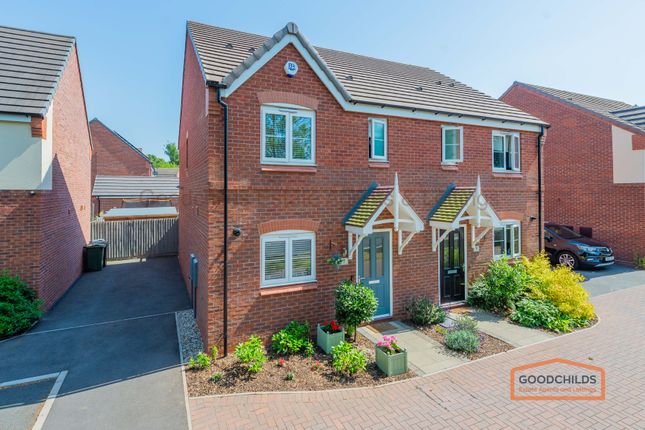 Thumbnail Semi-detached house for sale in Rosedene Close, Rushall