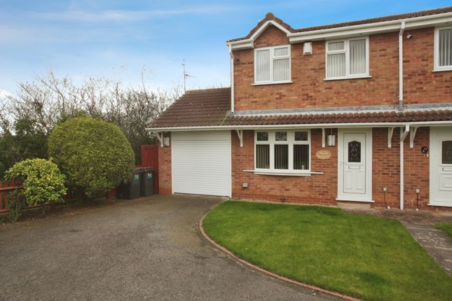 Semi-detached house for sale in Chaucer Drive, Galley Common, Nuneaton, Warwickshire
