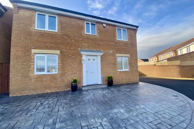 Thumbnail Detached house for sale in Hedgehope Walk, Blyth