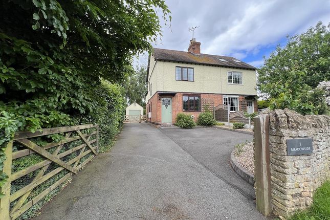 Thumbnail Semi-detached house for sale in Meadowside, Ryall Road, Nr Upton Upon Severn, Worcestershire