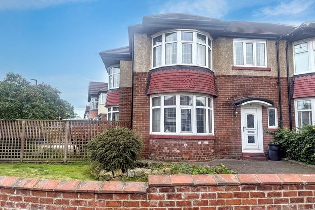 3-bed semi-detached on 43, Brantwood Avenue, Whitley Bay, £275,000