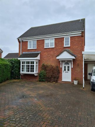 Thumbnail Detached house to rent in Holbein Road, St. Ives, Huntingdon