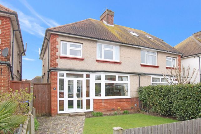 Semi-detached house for sale in Haynes Road, Worthing