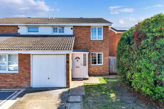 Thumbnail Semi-detached house for sale in Gage Close, Royston