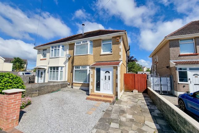 Thumbnail Semi-detached house for sale in Gendros Crescent, Gendros, Swansea, City And County Of Swansea.