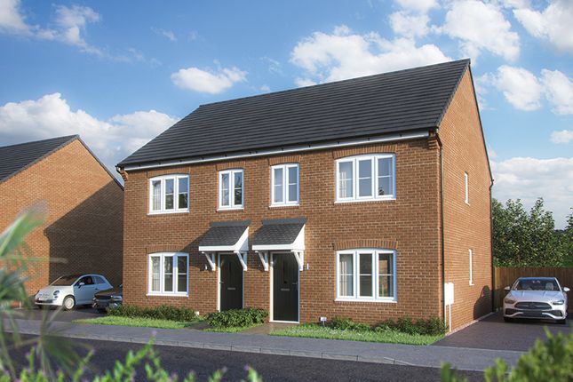 Semi-detached house for sale in "The Hazel" at Overstone Lane, Overstone, Northampton