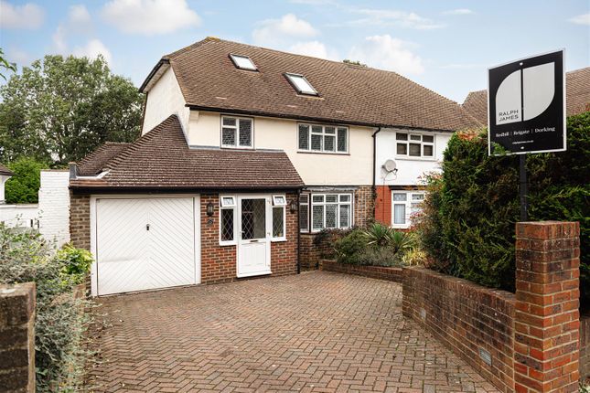 Thumbnail Semi-detached house for sale in Shawley Crescent, Epsom