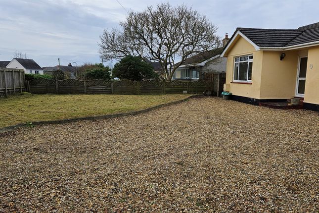 Detached bungalow for sale in Broad Park Road, Bere Alston, Yelverton