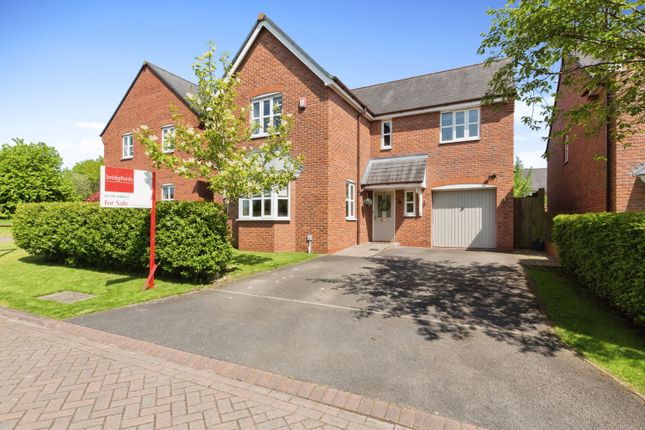 Thumbnail Detached house for sale in Delamere Close, Weston, Crewe, Cheshire