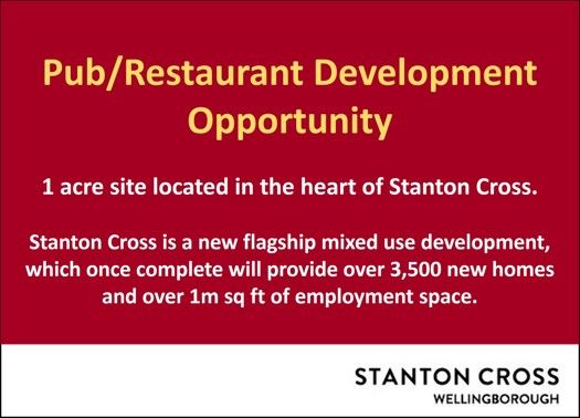 Land for sale in Pub/Restaurant Development Opportunity, Waveney Road, Stanton Cross, Wellingborough, Northants