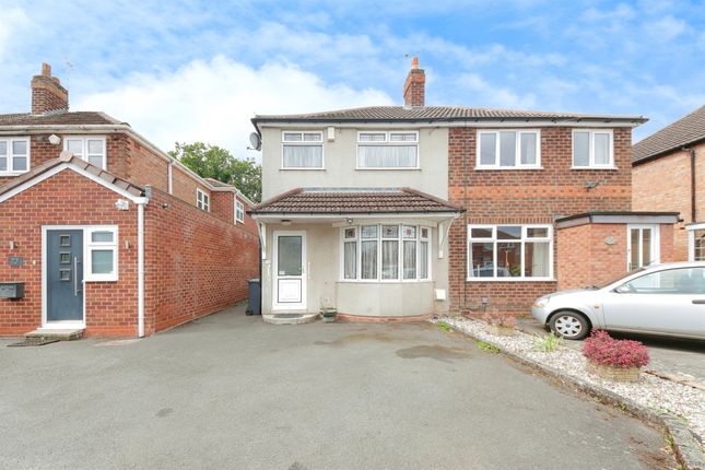 Thumbnail Semi-detached house for sale in Chamberlain Crescent, Shirley, Solihull