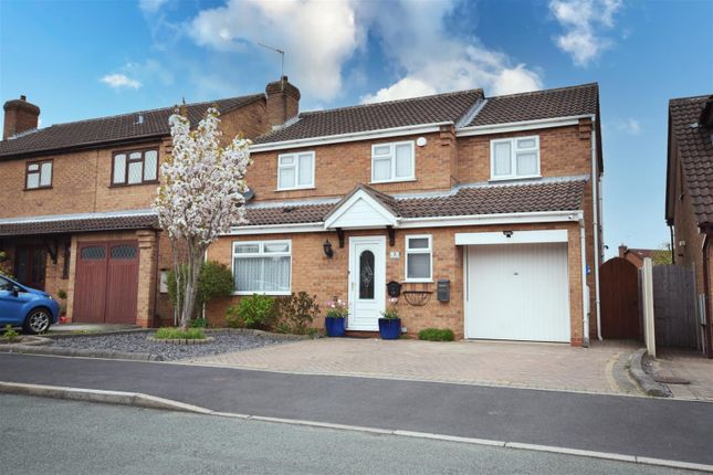 Thumbnail Detached house to rent in Crest Close, Stretton, Burton-On-Trent, Staffordshire
