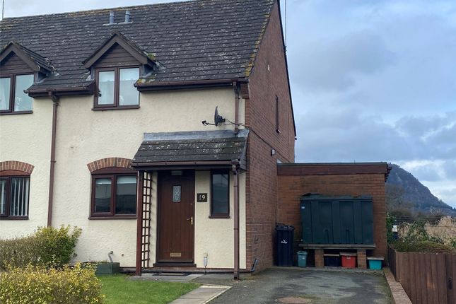 Thumbnail Semi-detached house to rent in Maes Hafren, Crew Green, Shrewsbury, Powys