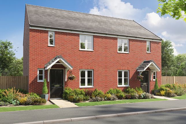 Thumbnail Terraced house for sale in "The Danbury " at Griffin Walk, Langley Road, Chippenham
